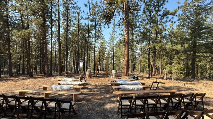 Wedding Design in the Forests of Chelan, WA