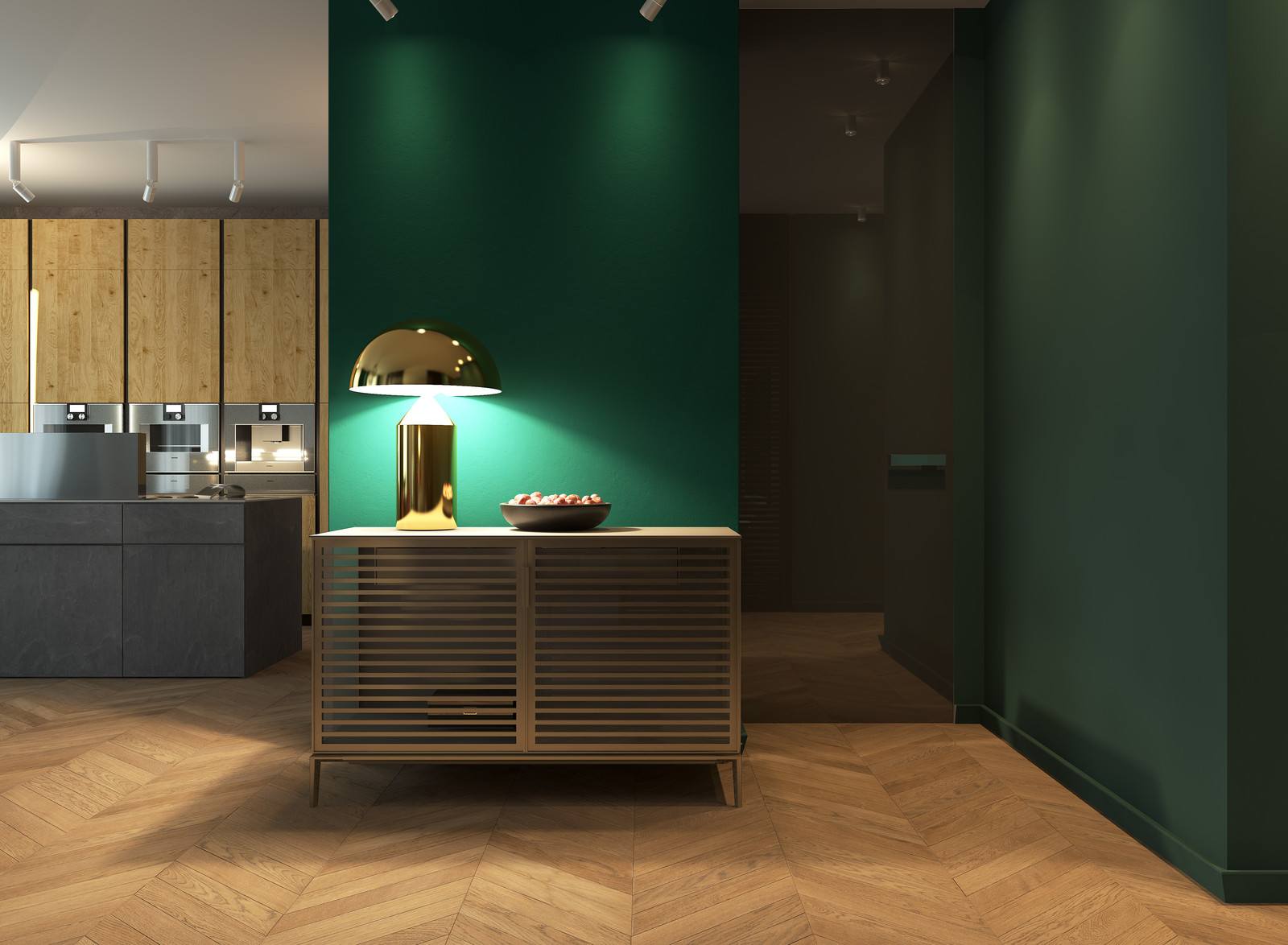 Интерьер квартиры в клубном доме "Гринвич Парк"