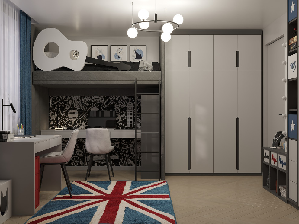 Детская с музыкально-Лондонской тематикой для трёх сестёр