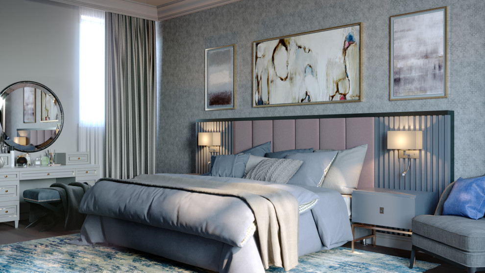 Уютная квартира в стиле неоклассики