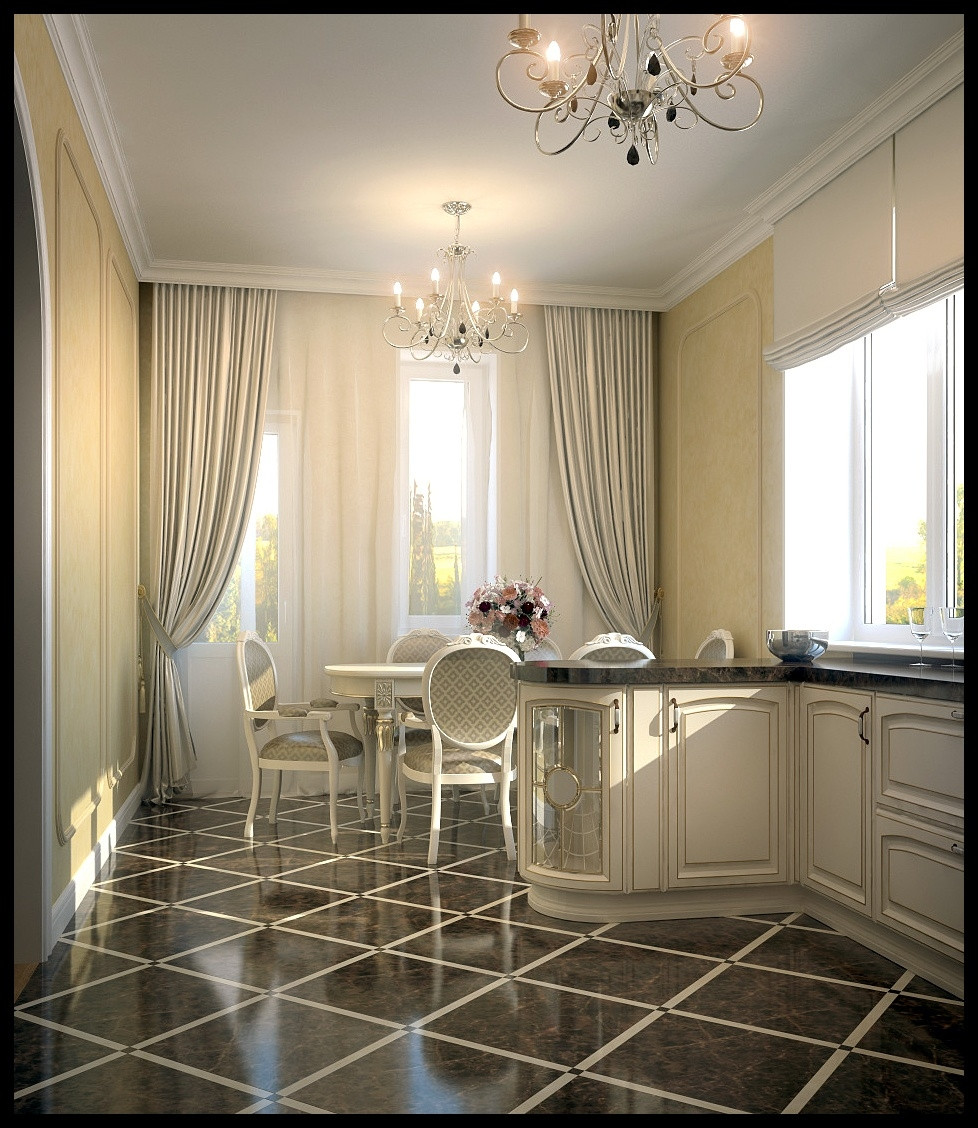 Дизайн частного дома в классическом стиле