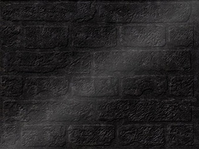 Brick Backsplash Tiles Decorative Wall Paneling, 18"x24", Smoked Pewter