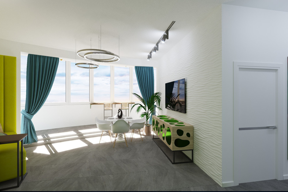 Тропический интерьер в Сочи