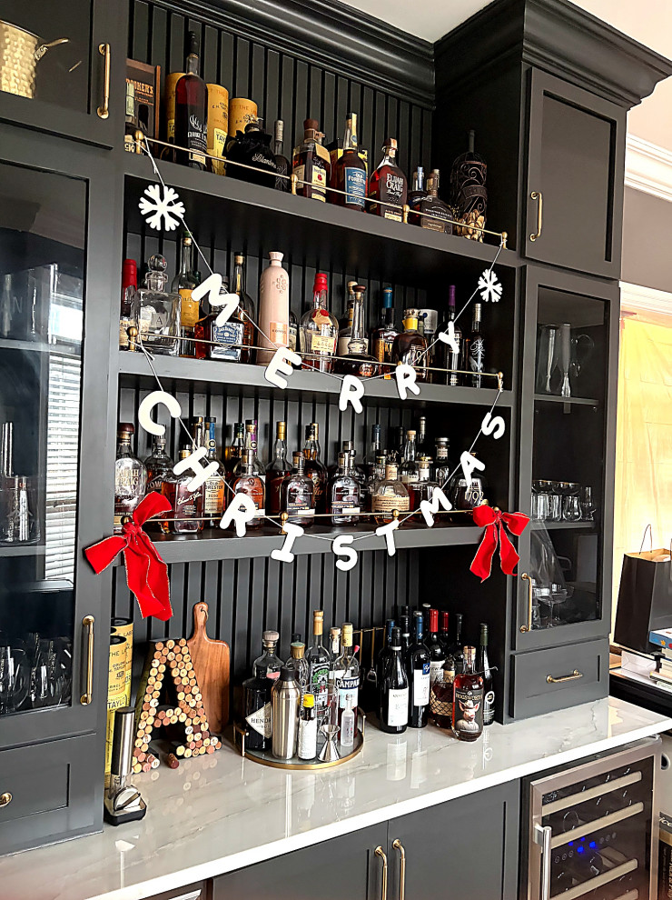 Custom Wine Bar/Laundry Room