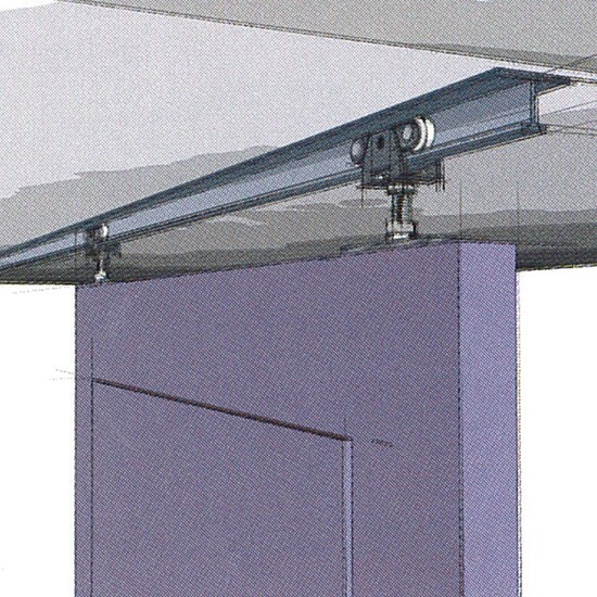Topline 71 222 Single Sliding Door Hardware Traditional Barn