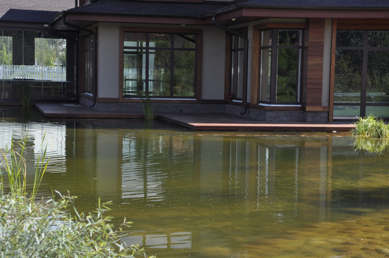 Ландшафт в поселке "Бенилюкс"