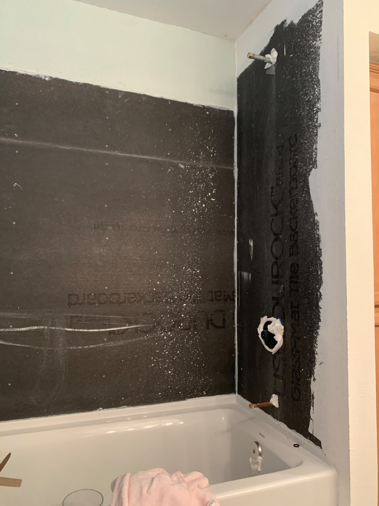 Tiling the shower backer board help
