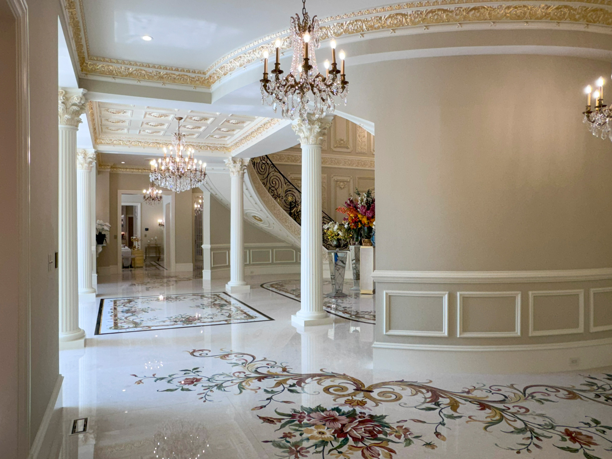 135_Vibrant Staircase with Touch of Historic Grandeur, Great Falls, VA 22066
