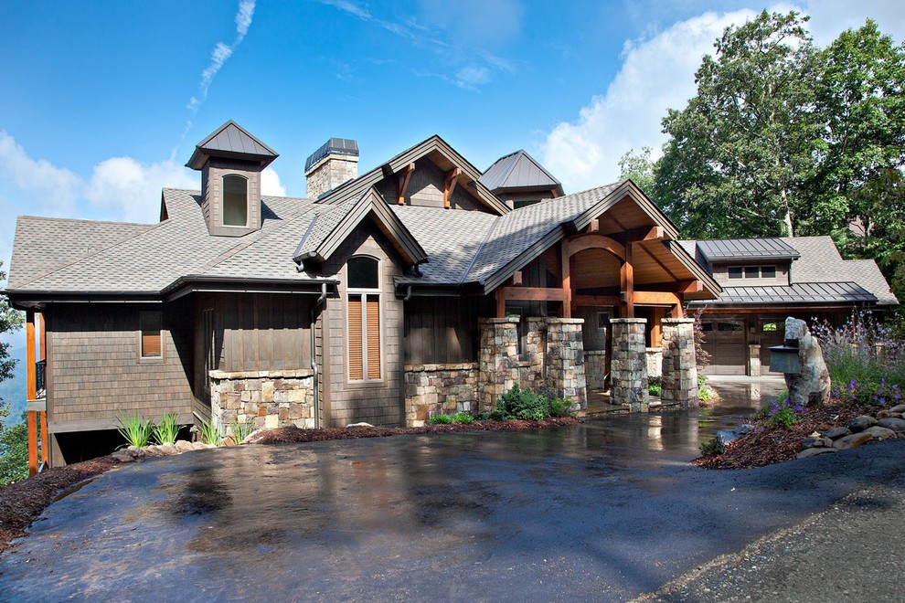 North Carolina Mountain Homes Traditional Exterior Other by