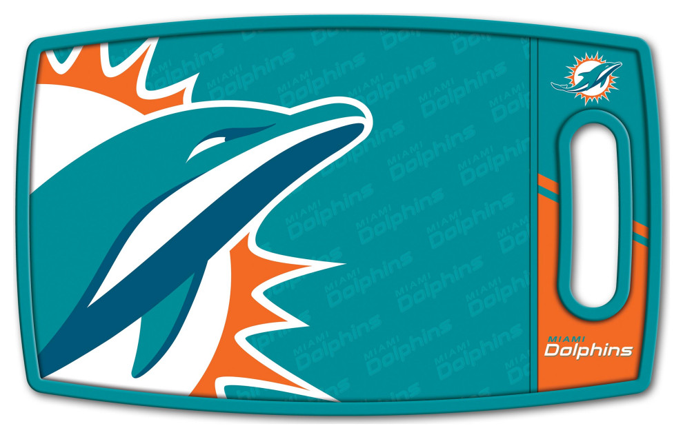 Miami Dolphins Logo Series Cutting Board