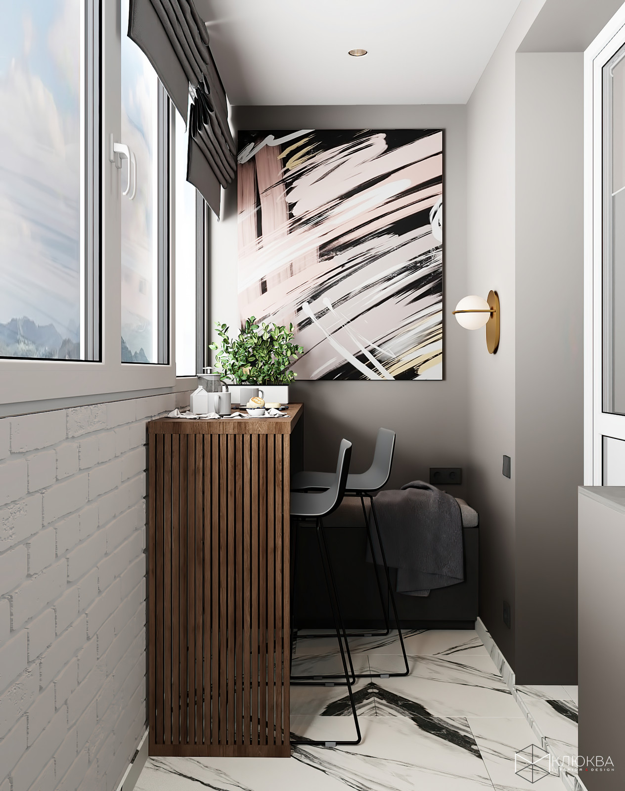 Проект однокомнатной квартиры