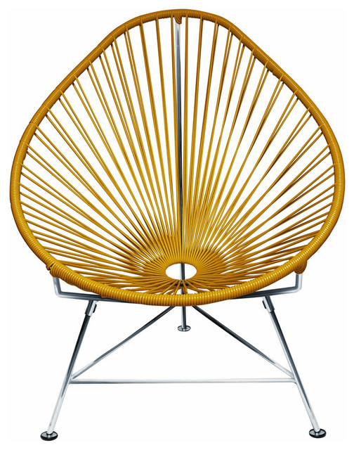 Innit Acapulco Vinyl Cord Chair With Chrome Frame & Reviews Houzz
