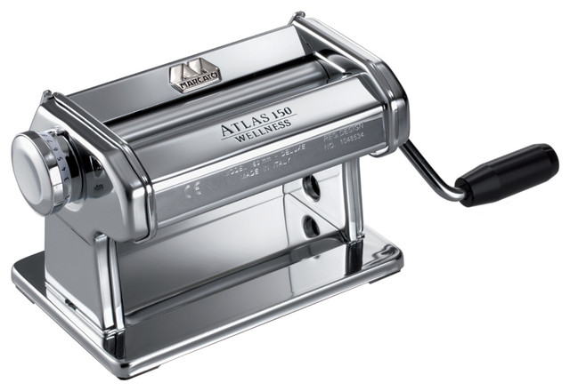 Marcato Atlas 150 Stainless Steel Pasta Roller - Contemporary - Pasta  Makers And Accessories - by BIGkitchen | Houzz