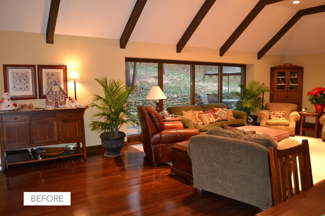 Transitional Ranch Remodel transitional