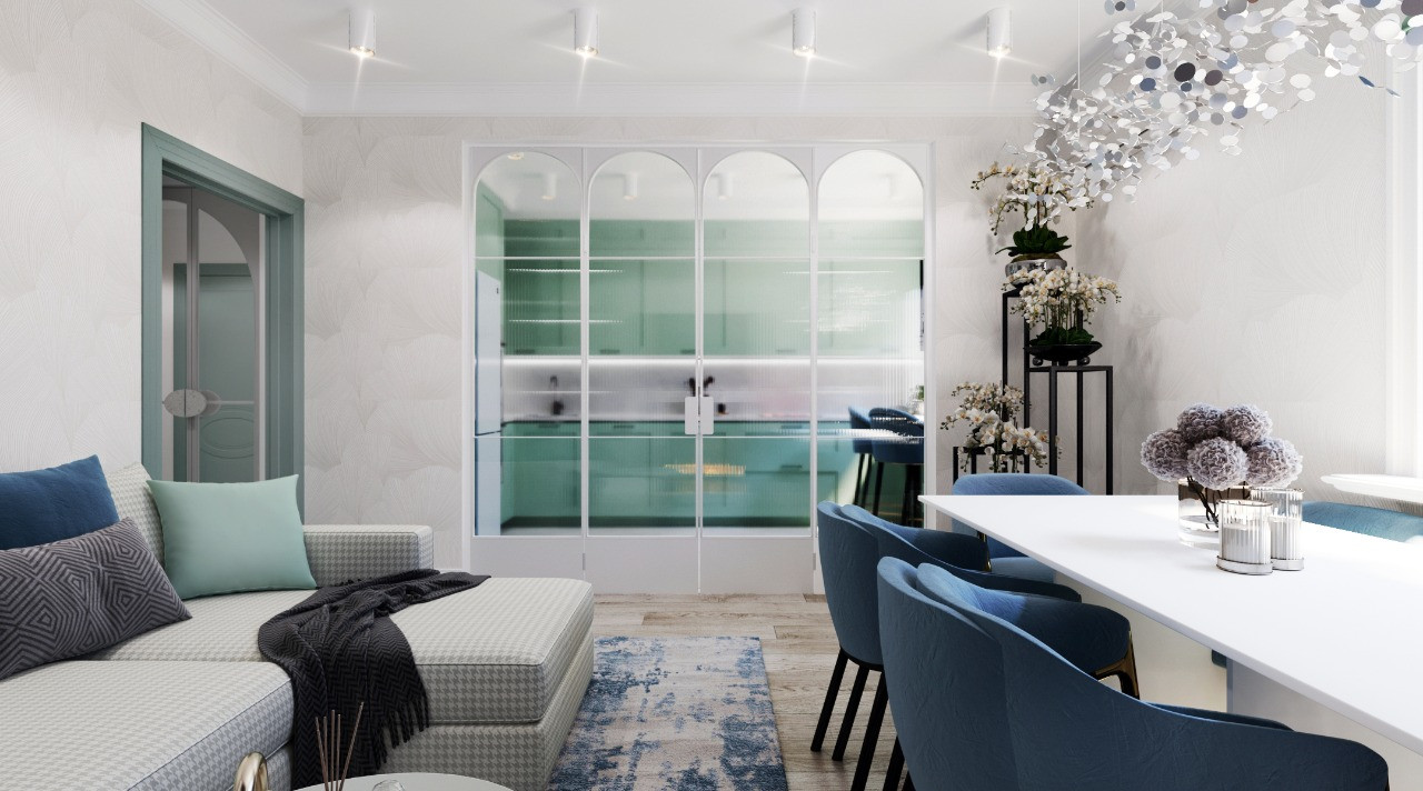 Тепло очага. Гостиная.