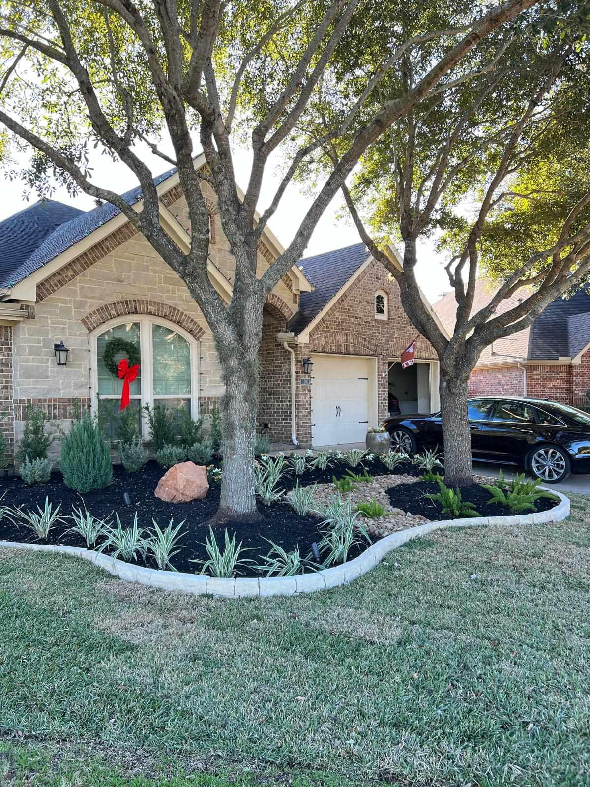 Putting Green, Backyard Paradise and Front yard Makeover in Fulshear!