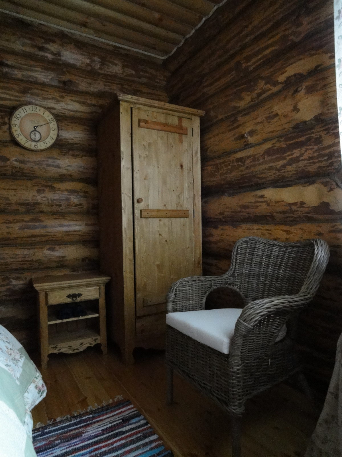 Интерьер бревенчатого дома