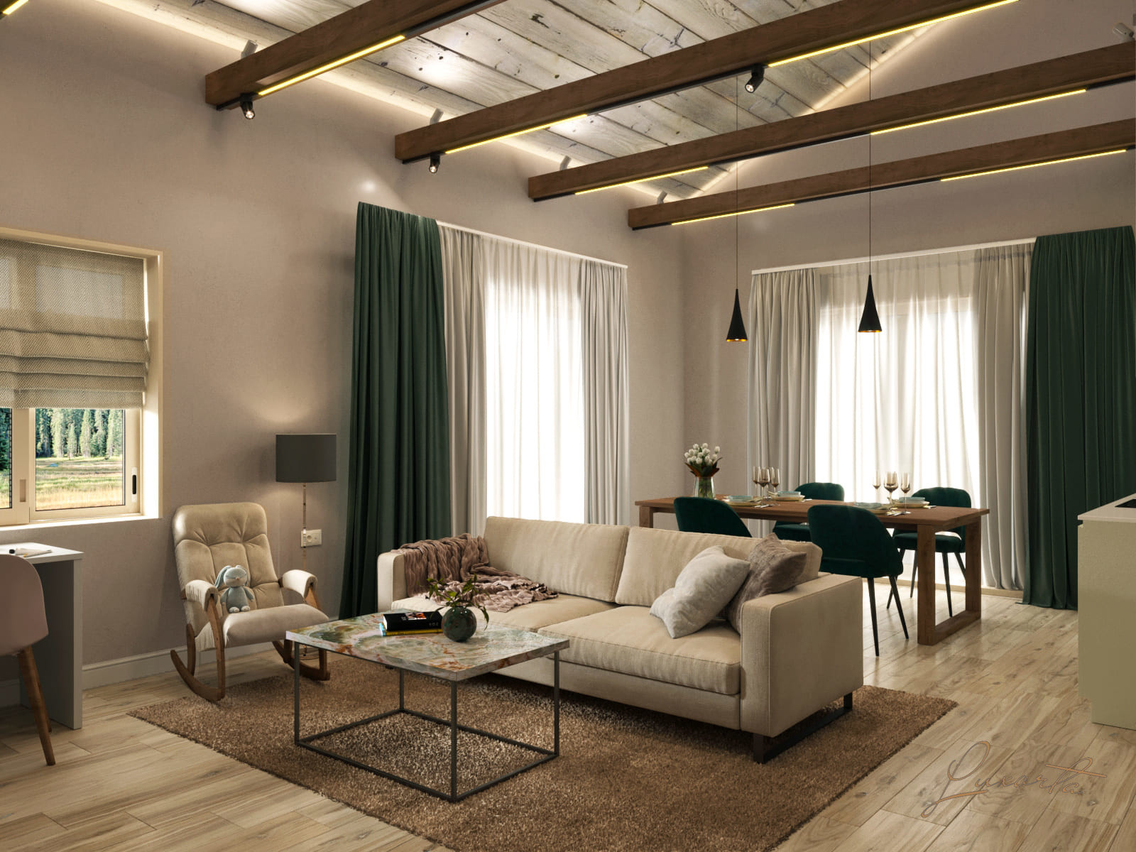 Дизайн загородного дома