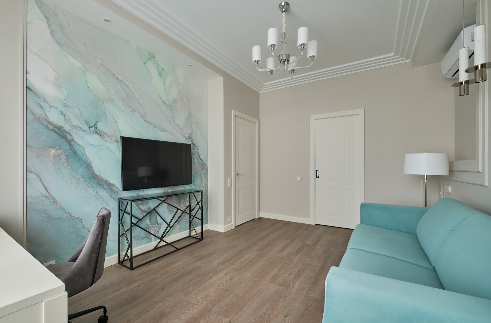 Интерьерная съёмка квартиры в ЖК Триколор (Москва)