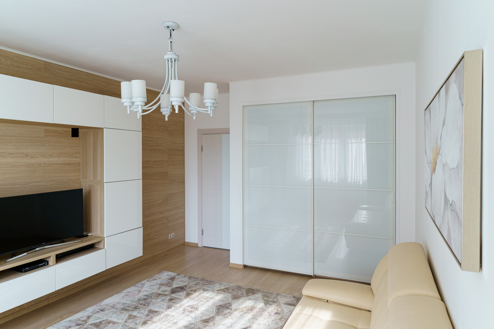 Дизайнерский ремонт 54 м² Коммунарка