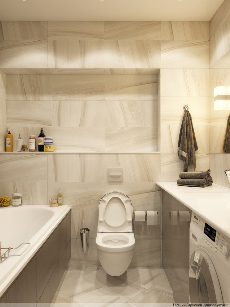 Интерьер квартиры площадью 66 кв. м. в г. Калининград