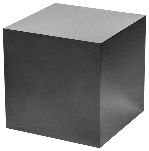 Ajax Modern Clic Black Onyx Cube Side Table Ajax Modern Clic Black Onyx Cube Side Table