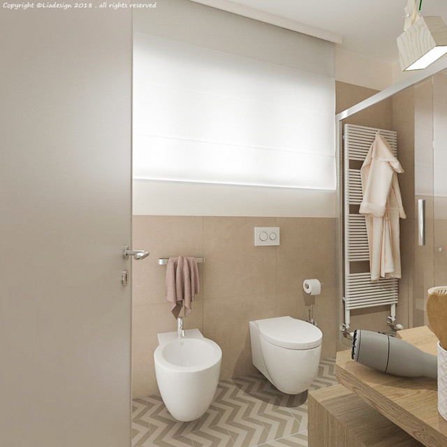 Casa nuova ed uno stile da creare - Progetto in corso contemporary-rendering