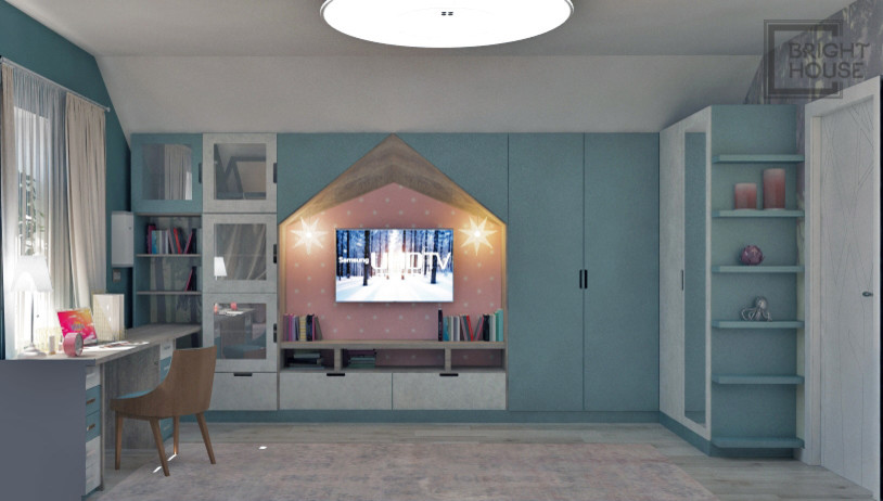 Детская для девочки в частном доме в г. Кстово.