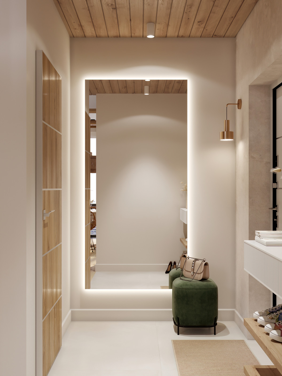 Двухуровневая квартира в стиле "ваби-саби". ЖК Событие