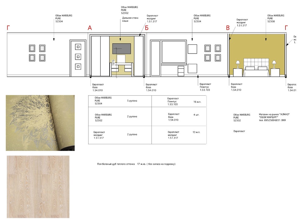 Консультации, выбор стилистики интерьера