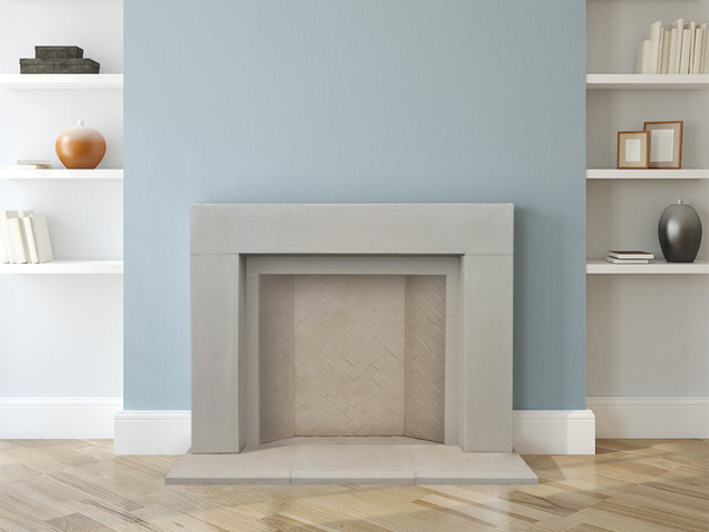 Modern Fireplace Mantel Styles Contemporary Oklahoma City By