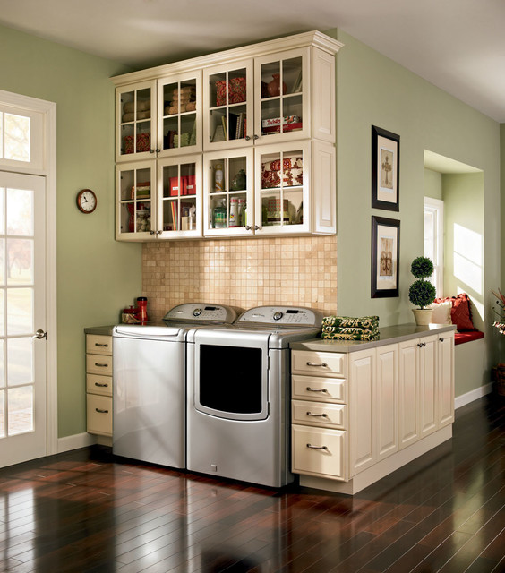 Laundry - Traditional - Laundry Room - DC Metro - by Shenandoah Cabinetry