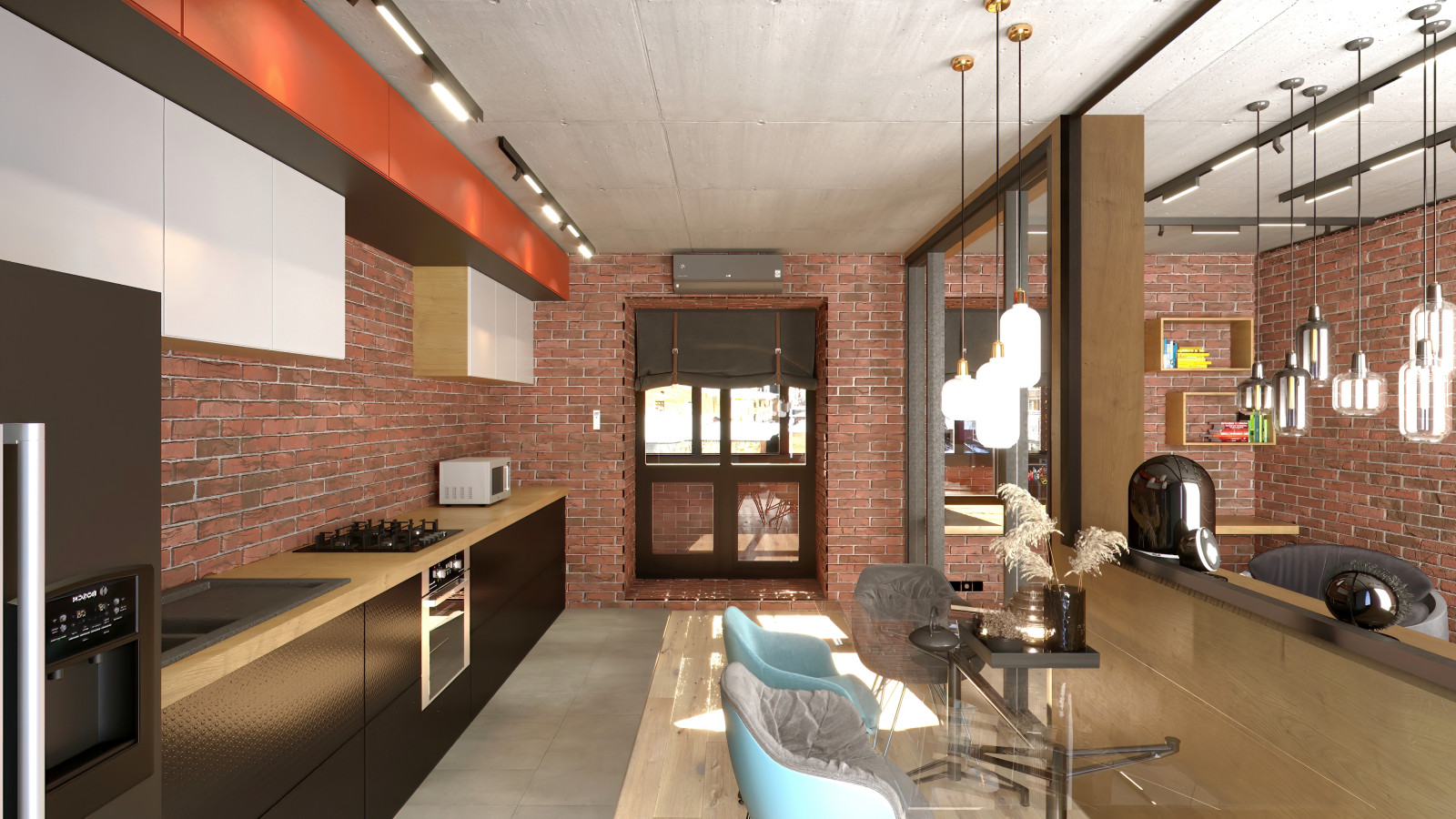 Кухня-гостиная