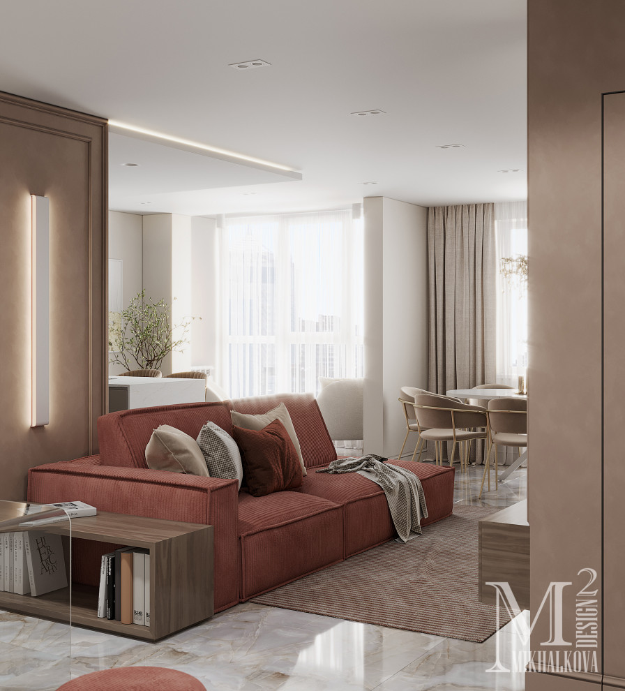 Квартирв в ЖК Мандарин 88.6 м2