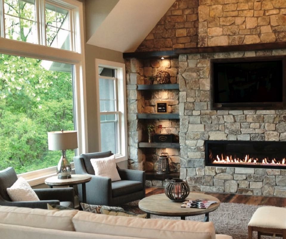 Inspiration for a transitional home design remodel in Chicago