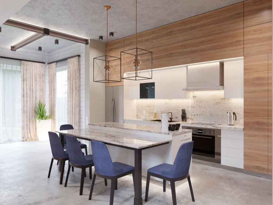 Дом для большой семьи.