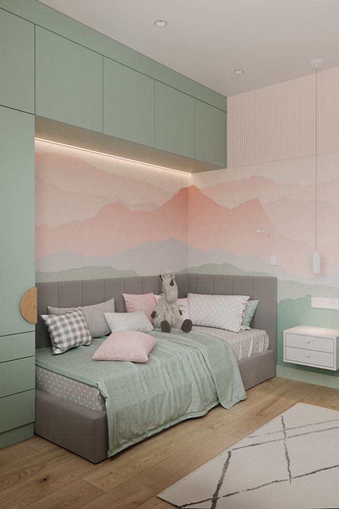 Евро трехкомнатная квартира в современном стиле ЖК Атмосфера