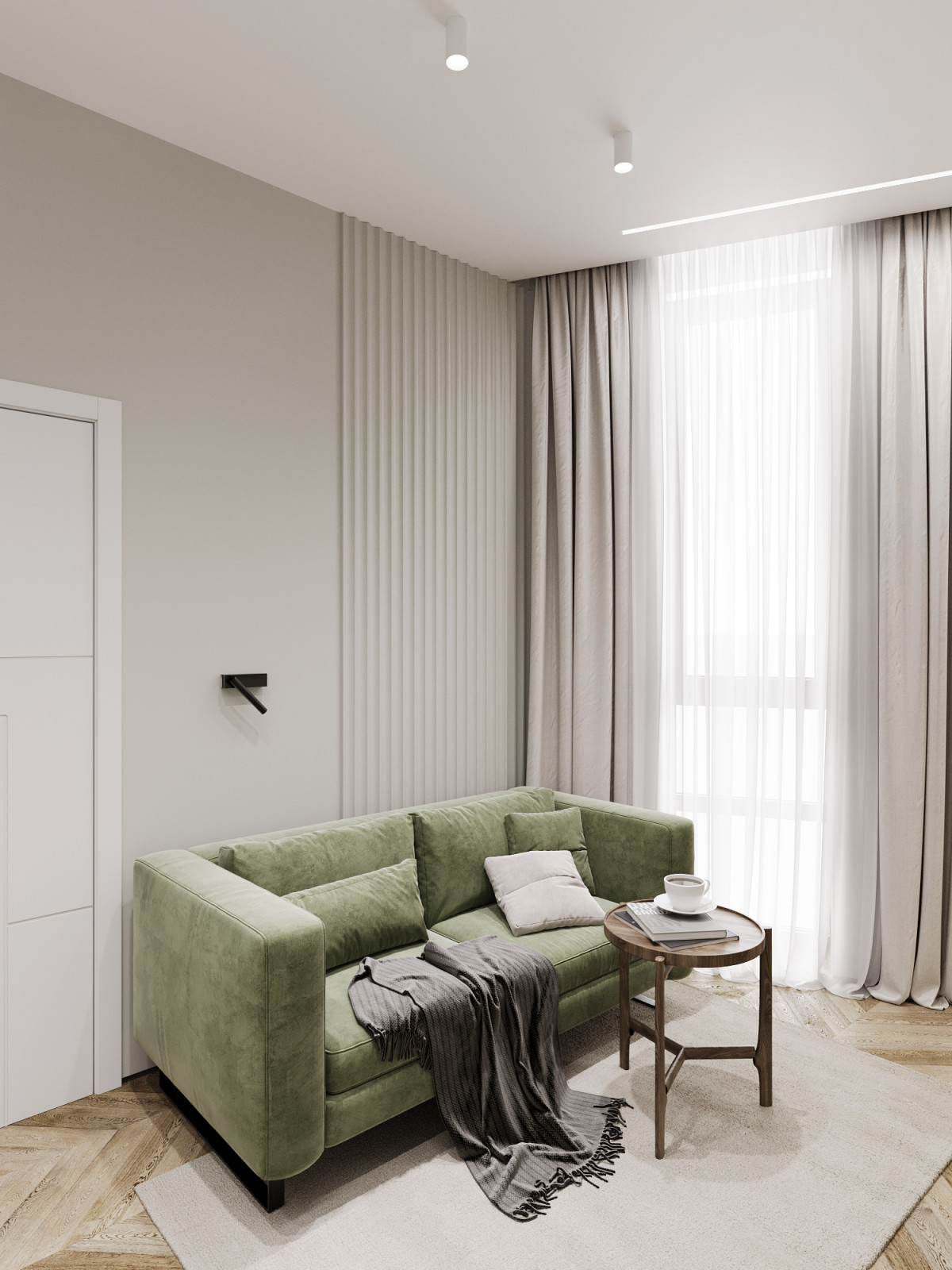 Квартира 40м2 в современном стиле