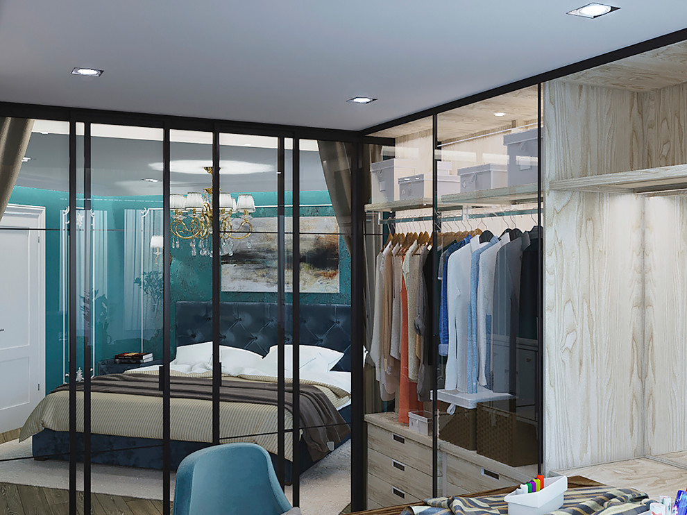 Спальная с гардеробом и кабинетом