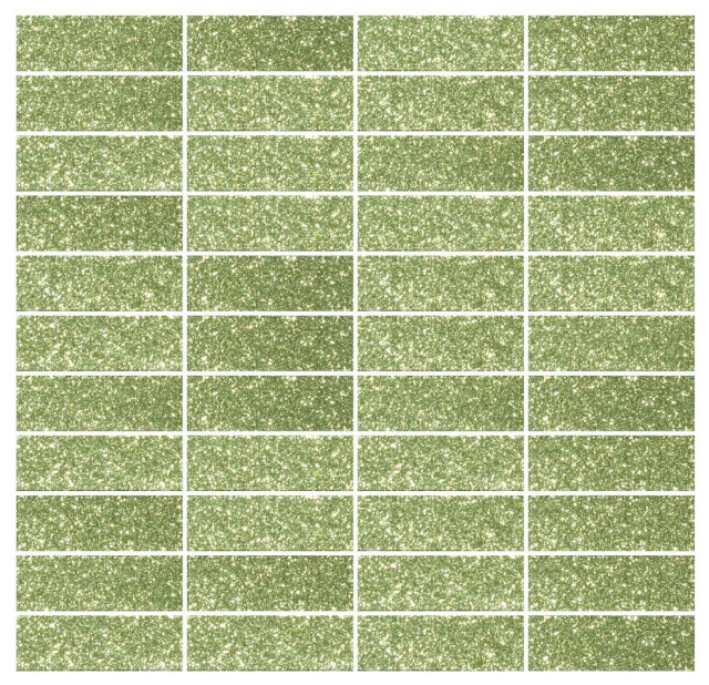 Susan Jablon Mosaics 1x3 Inch Light Lime Green Glass Subway Tile Tools Home Improvement Glass Tiles Snowrobin Jp