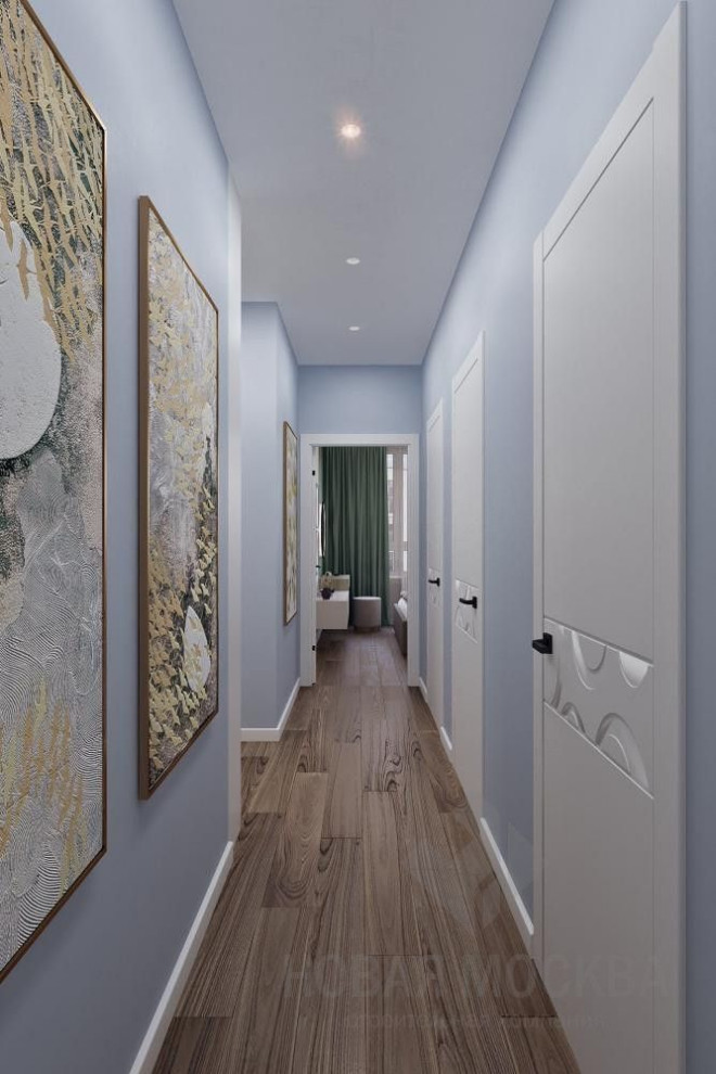 Дизайн-проект 2-комнатной квартиры 60 кв.м в ЖК «Скандинавия»