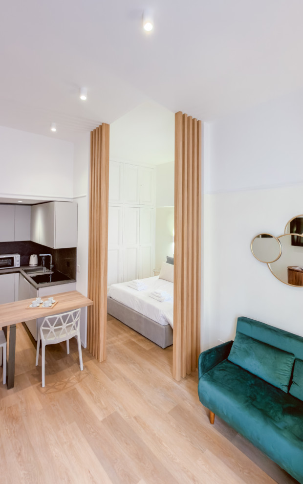 Ristrutturazione monolocale a Monti