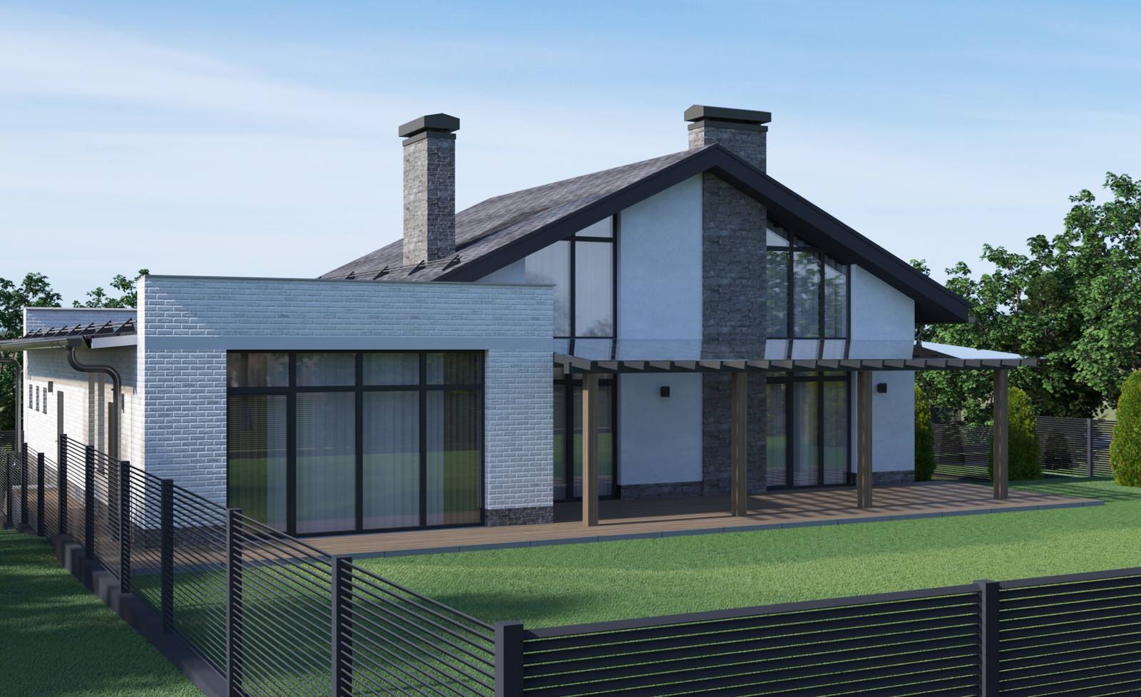 Жилой дом п. Ростоши 2