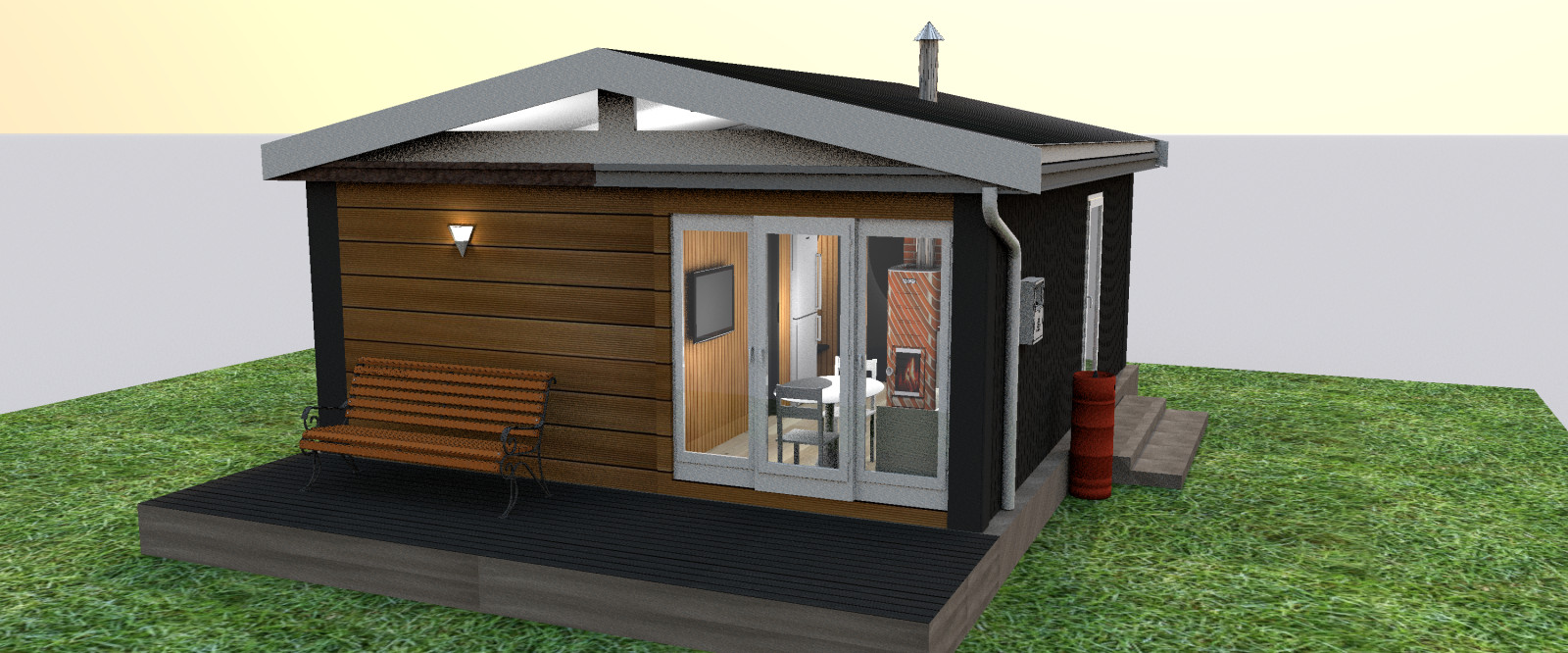 Модульный домик