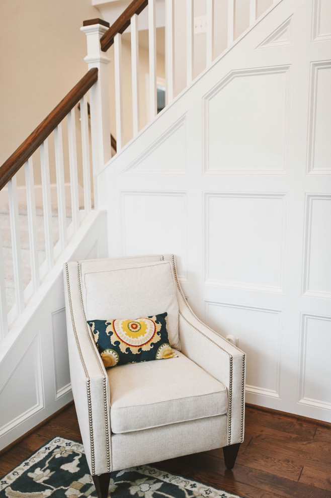 Entryway - transitional entryway idea in Baltimore