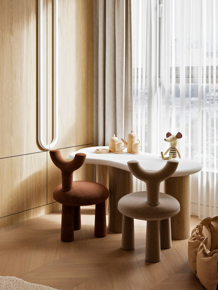 Скандинавская нежность для семьи с младенцем