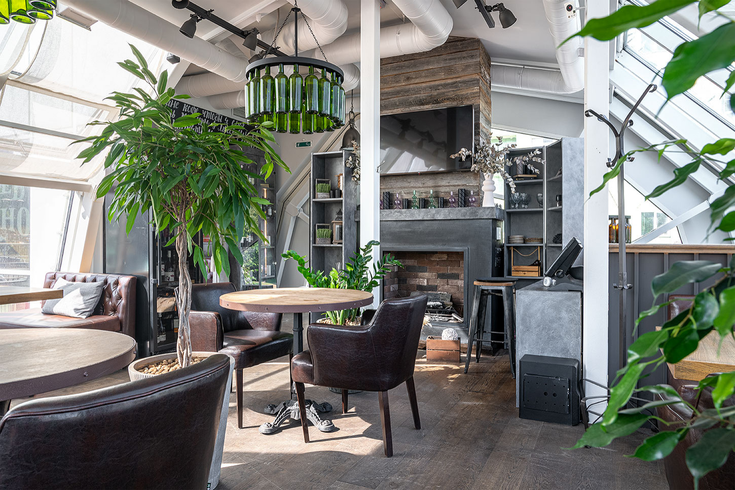 Редизайн ресторана Хлеб&Вино