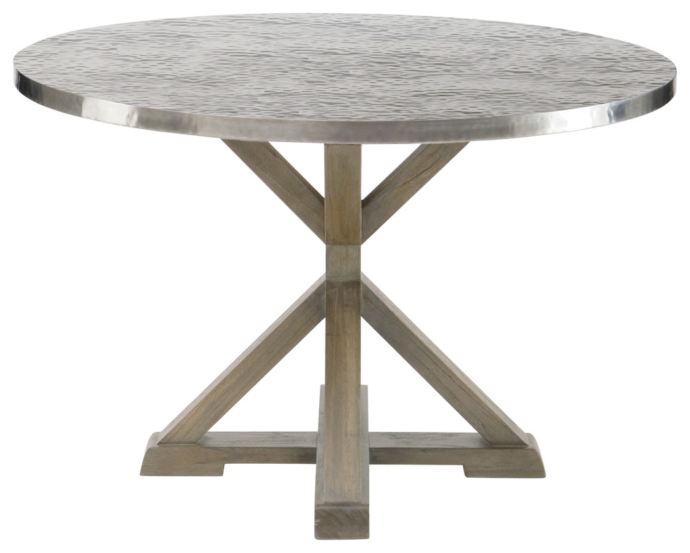Lapo Industrial Loft Portobello Mindi Wood Round Dining Table