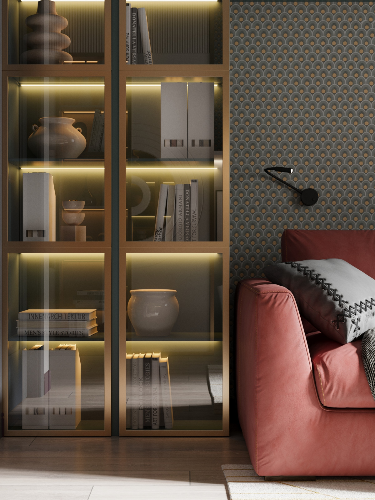 Квартира с ярким характером 120м2