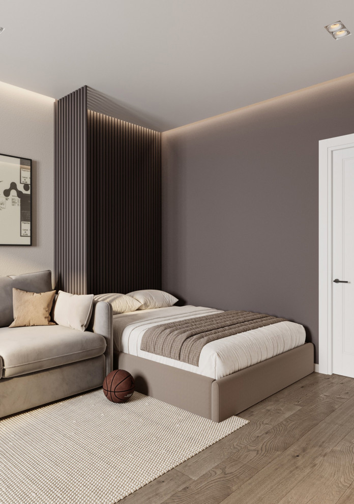 Дизайн-проект трехкомнатной квартиры 80 кв.м. Проект 2024г.